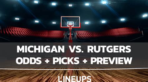 Michigan vs. Rutgers Prediction, Odds, Picks .